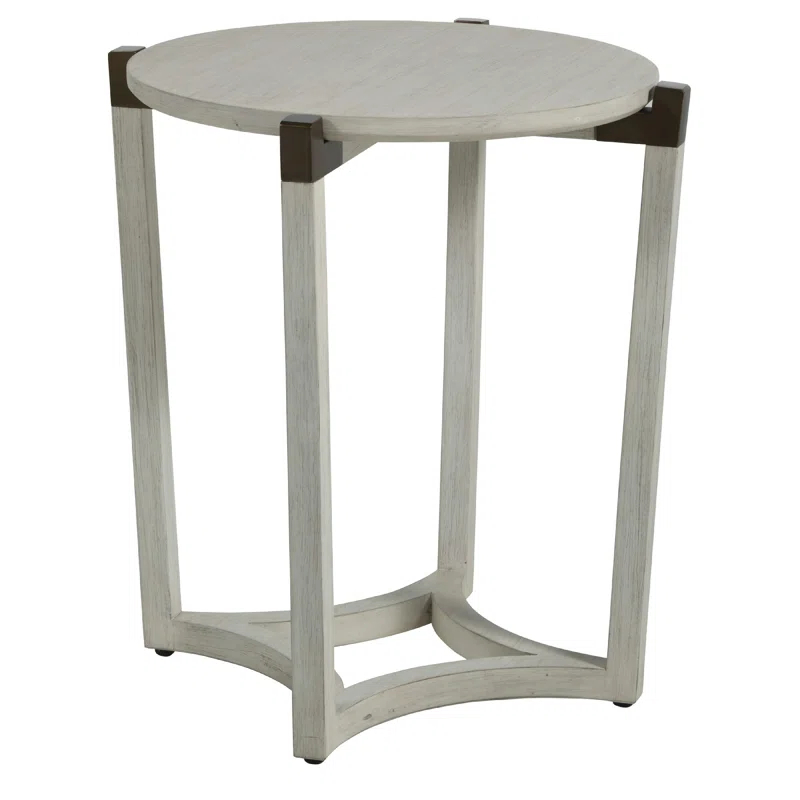 Gabby Mills Solid Wood Top End Table