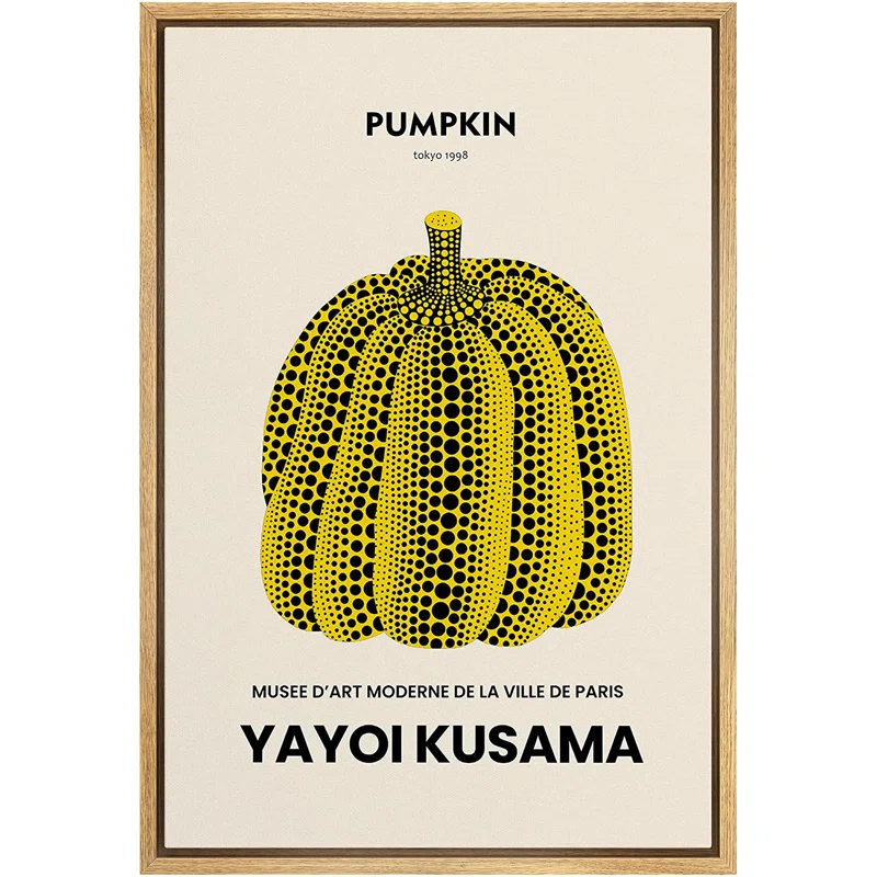 SIGNLEADER " Japanese Pumpkin " by Yayoi Kusama
