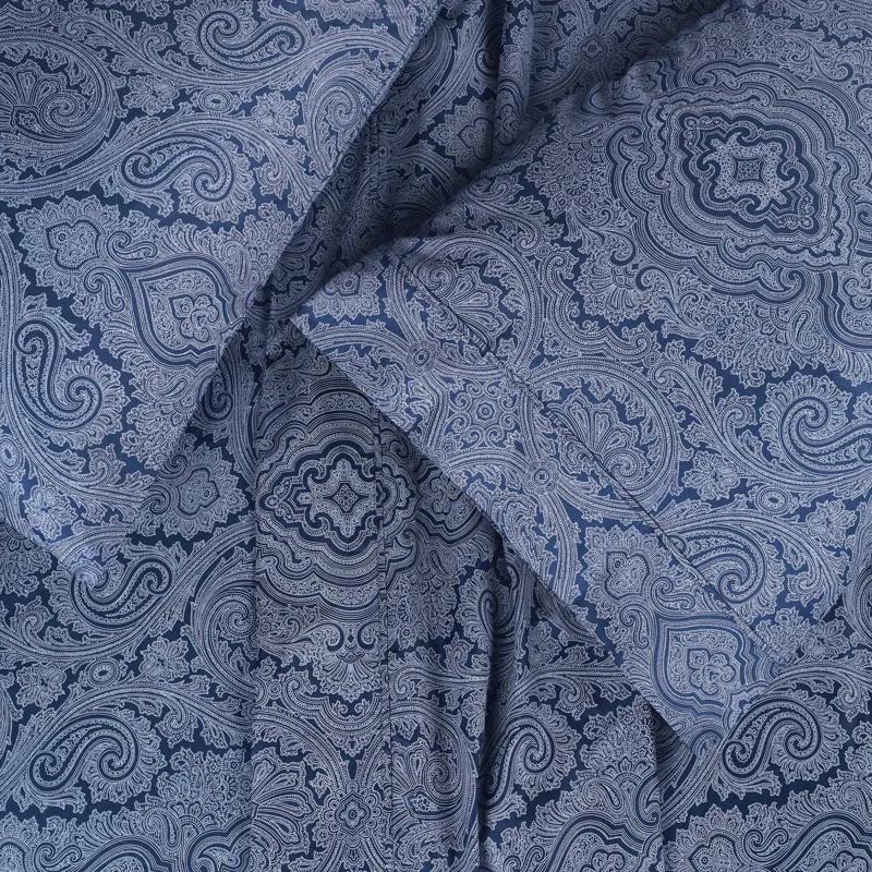 Superior Classic Paisley 600 Thread Count Cotton Blend Sateen Sheet Set