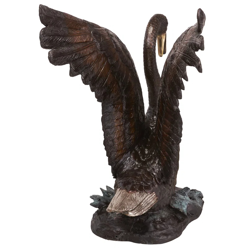 Design Toscano Grace and Beauty Swan Garden Statue