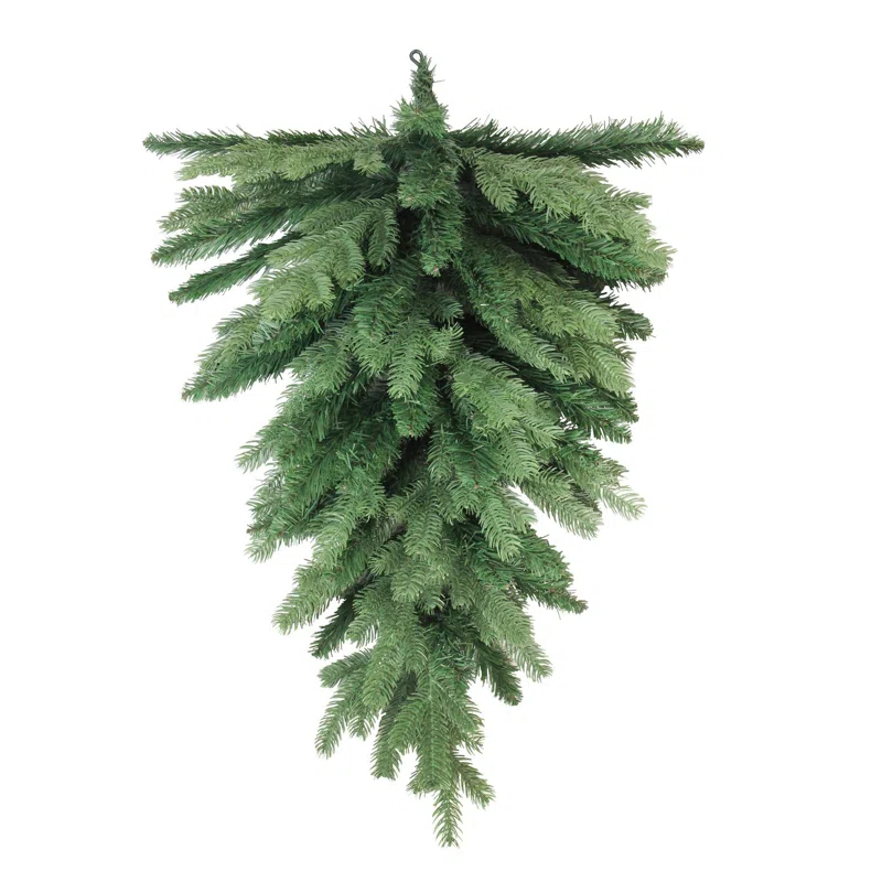 Northlight Seasonal 30" Mixed Eden Pine Artificial Christmas Teardrop Swag - Unlit