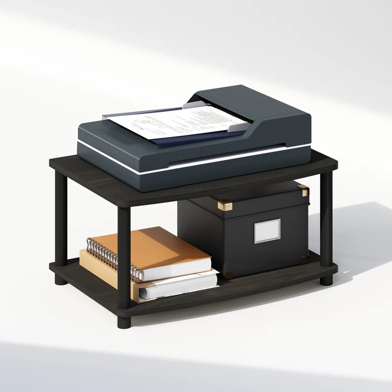 Furinno Turn-N-Tube 11'' H x 24'' W Printer Stand