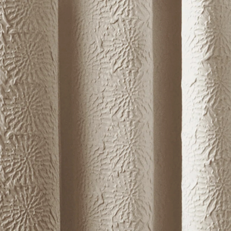 DKNY Chrysanthemum Solid Color Grommet Curtain Panel Pair (Set of 2)