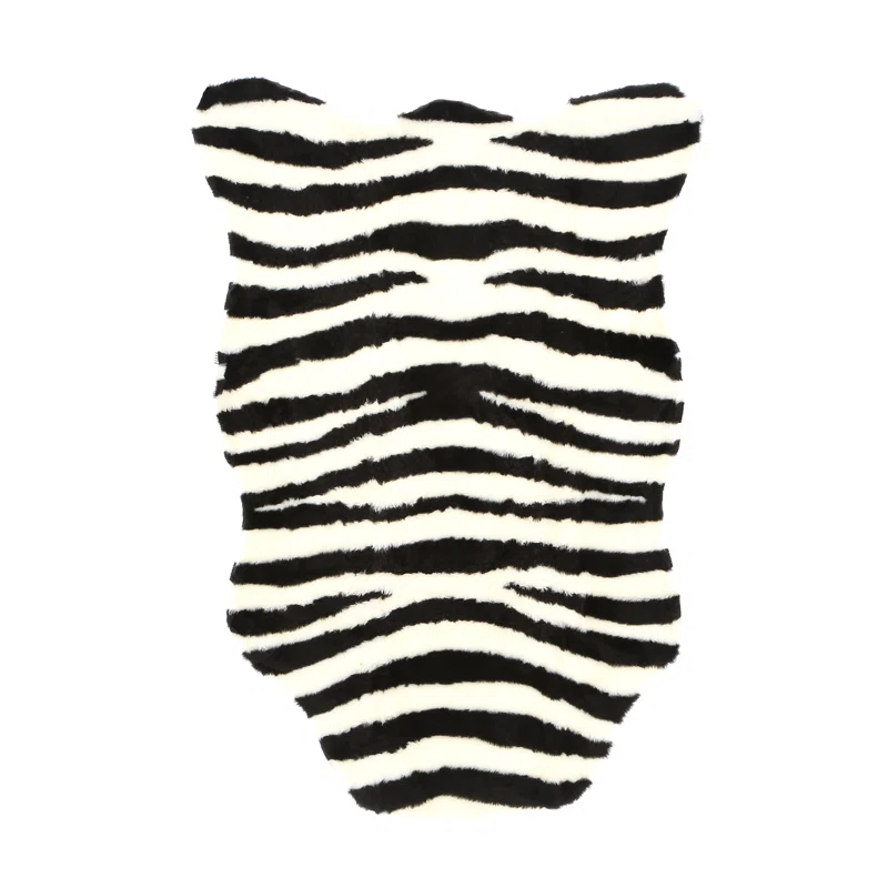 Mercer41 Zebra Bold Stripe Area Rug