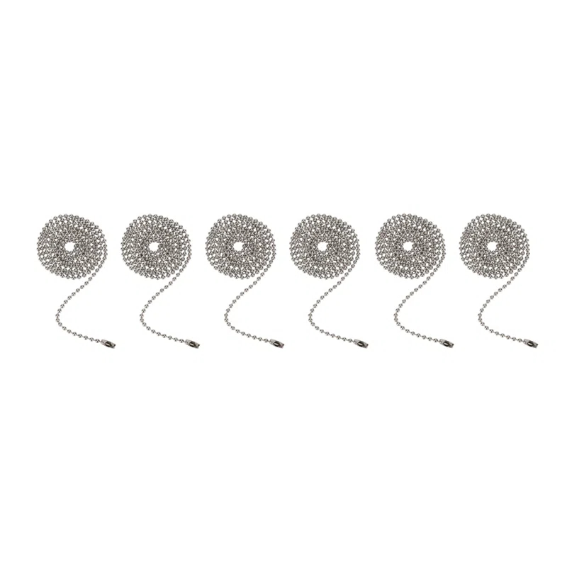 Aspen Creative Corporation Beaded Ceiling Fan Pull Chain (Set of 6)