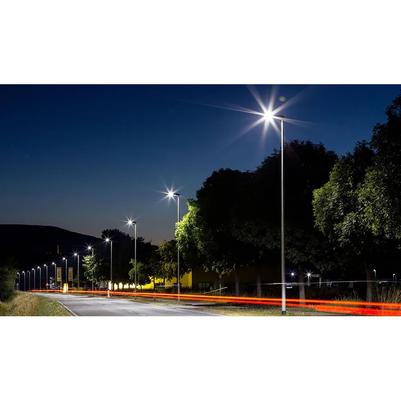 eLEDing ELEDing Outdoor LED Motion Sensor Street Light with Solar Panels