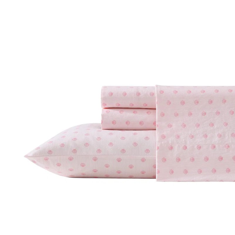 Laura Ashley Laura Ashley Printed Cotton Percale Sheet Set