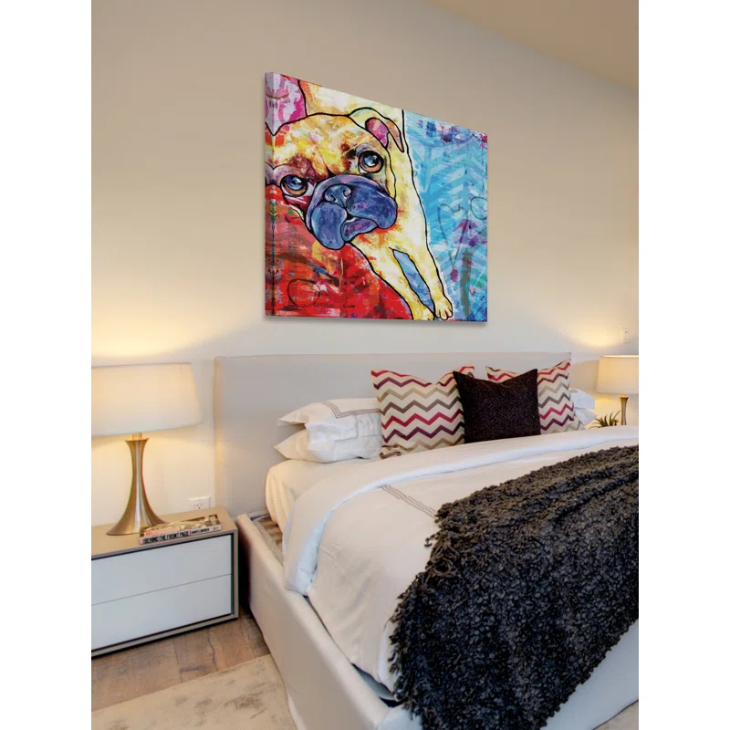 Marmont Hill " Pug Pop Art " by Stephanie Gerace