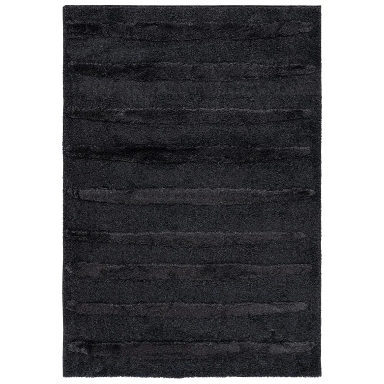 Dakota Fields Adedapo Hi-Lo Shag Performance Solid Color Rug & Reviews | Wayfair