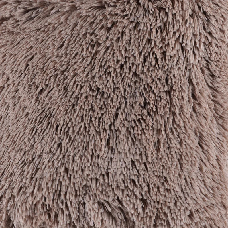 Faux Fur Reversible Throw Pillow (Set of 2)