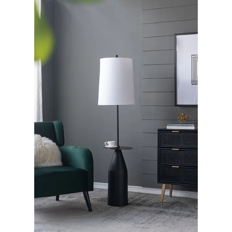 Hokku Designs Jessikah 61'' LED Tray Table Floor Lamp