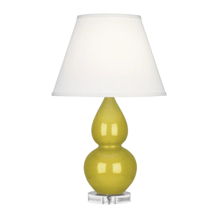 Robert Abbey Small Double Gourd Ceramic Table Lamp