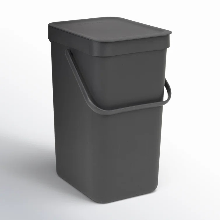 Brabantia Sort & Go Plastic Recycling Bin, 3.2 Gallon