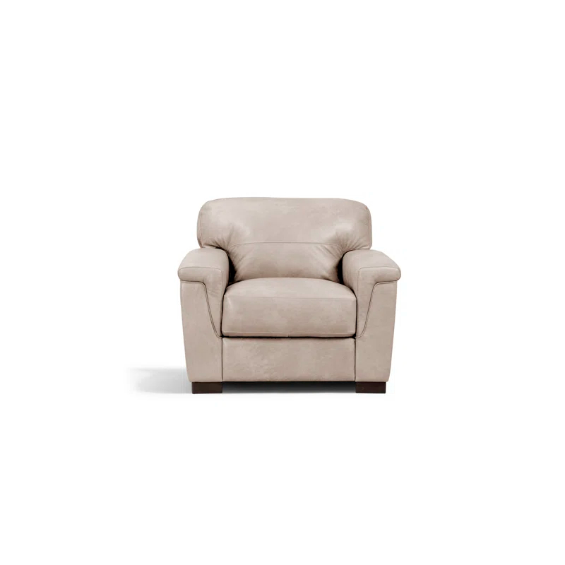 A&J Homes Studio Cornelia Leather Armchair