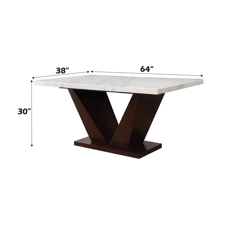 Brayden Studio® Faizan Stone Top Dining Table