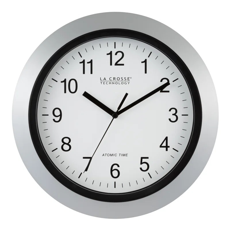 Weatherby 12" Atomic Analog Wall Clock