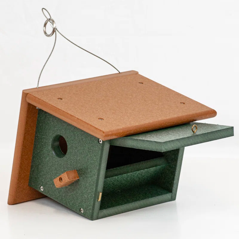 Outdoor Leisure Products 8'' H x 9'' W x 9'' D Hanging No Additional Durability Birdhouse