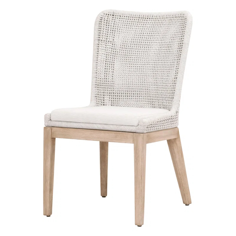 Rosecliff Heights Pittenger 19.75'' H Polypropylene / Olefin Upholstered Side Chair (Set of 2)