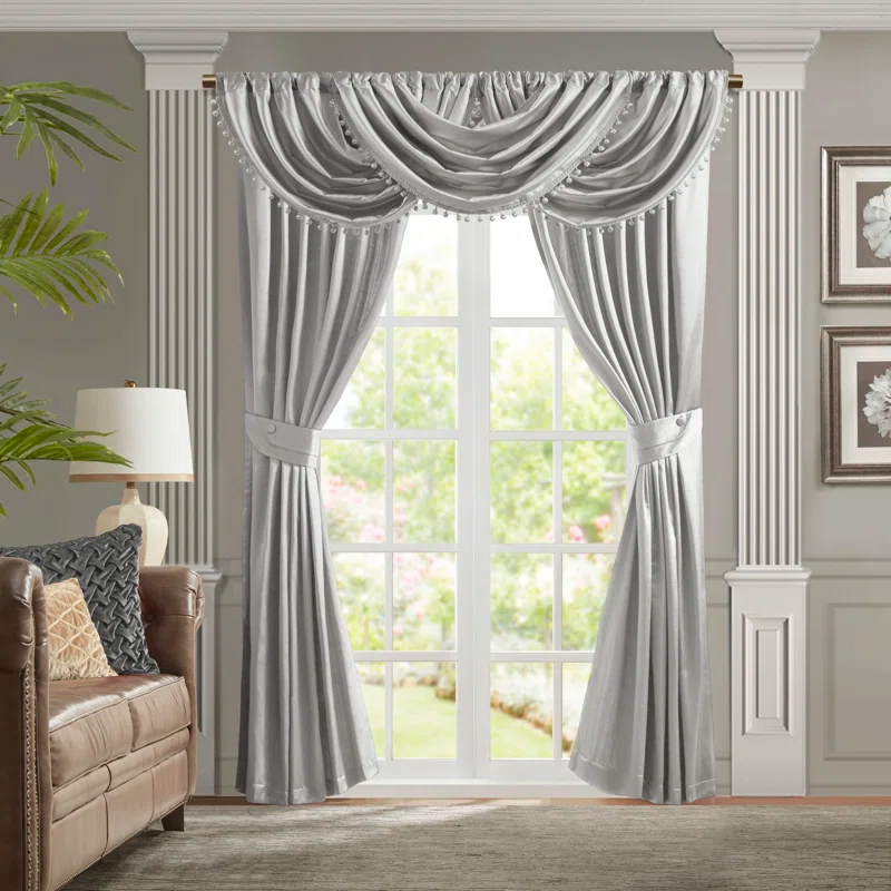 Croscill Classics Curtain Panel with Tieback (Single)