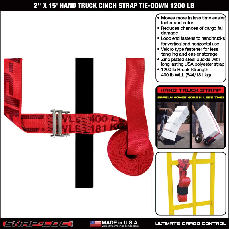 Snap-Loc Hand Truck Cinch Strap