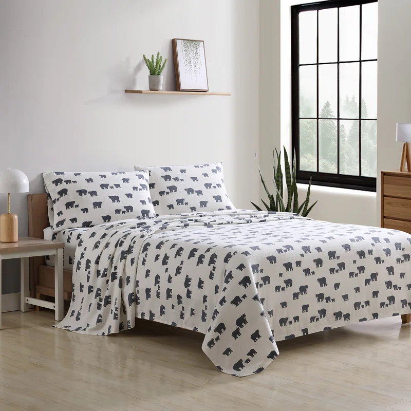 Eddie Bauer Cozy Cotton Flannel Sheet Sets