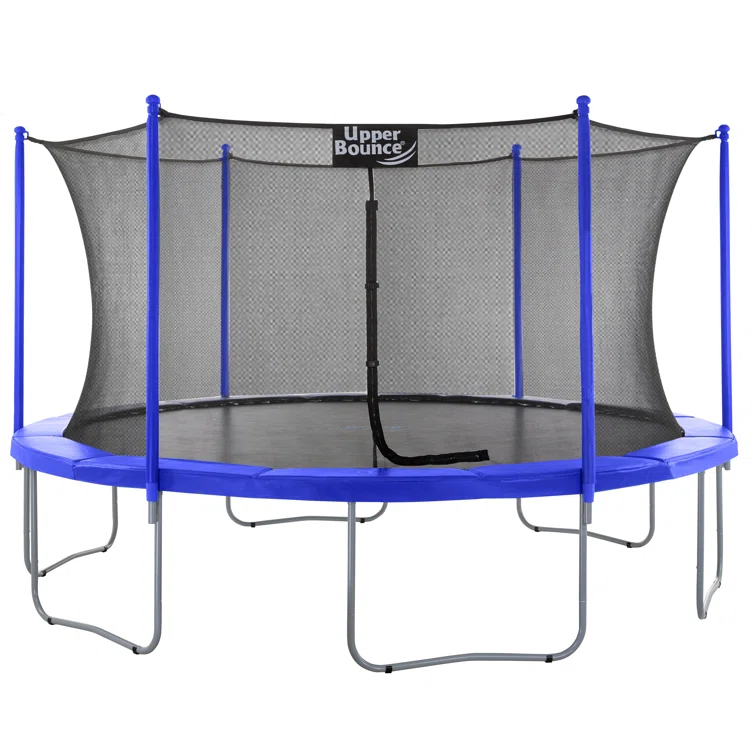Upper Bounce Machrus Upper Bounce 16 FT Round Backyard / Outdoor Trampoline Set with Safety Enclosure System
