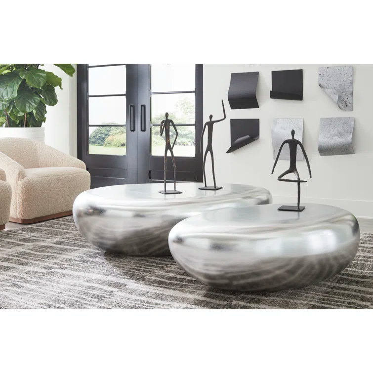 Phillips Collection River Stone Coffee Table & Reviews | Wayfair