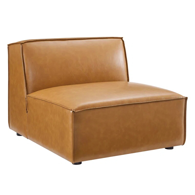 Modway Modway Restore 6-Piece Vegan Leather Sectional Sofa