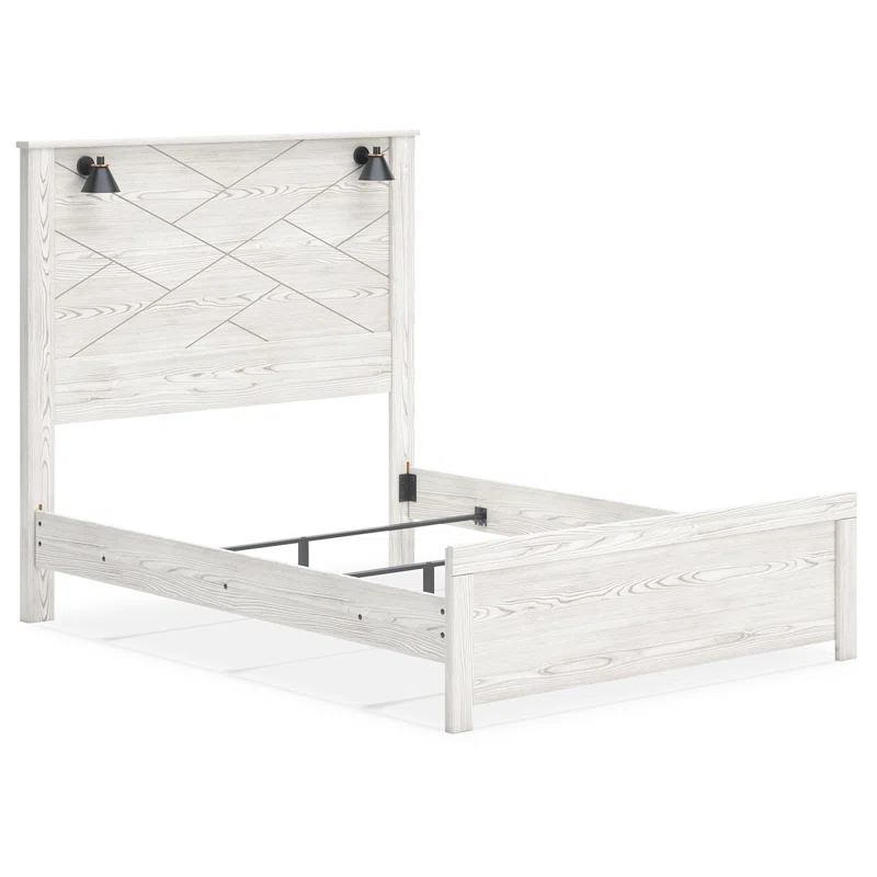 Gracie Oaks Gerridan Panel Bed