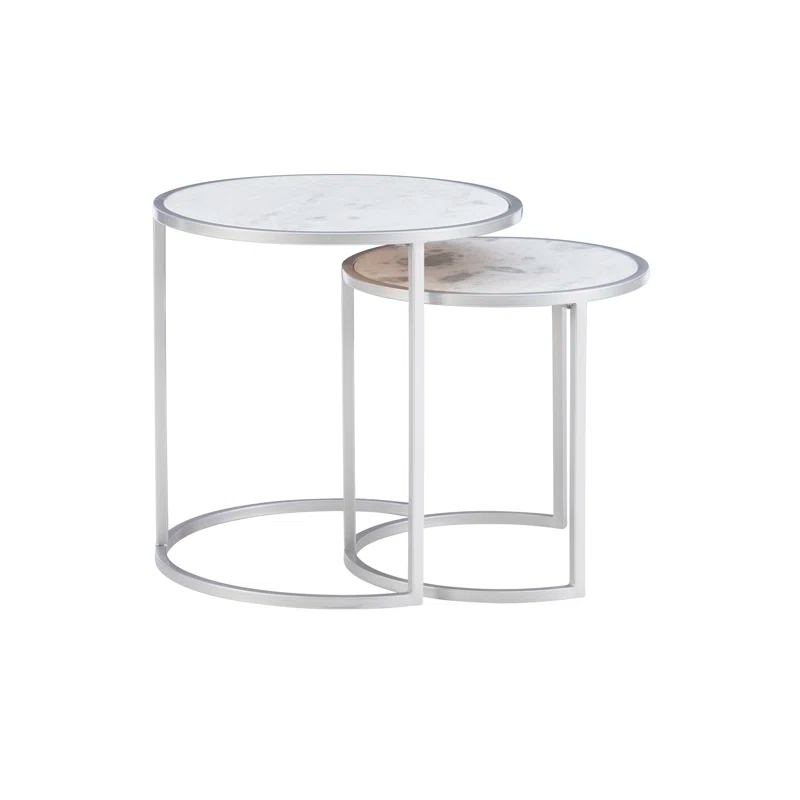 Marble Top Nesting Tables