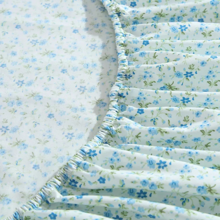 Laura Ashley Laura Ashley Printed Cotton Percale Sheet Set