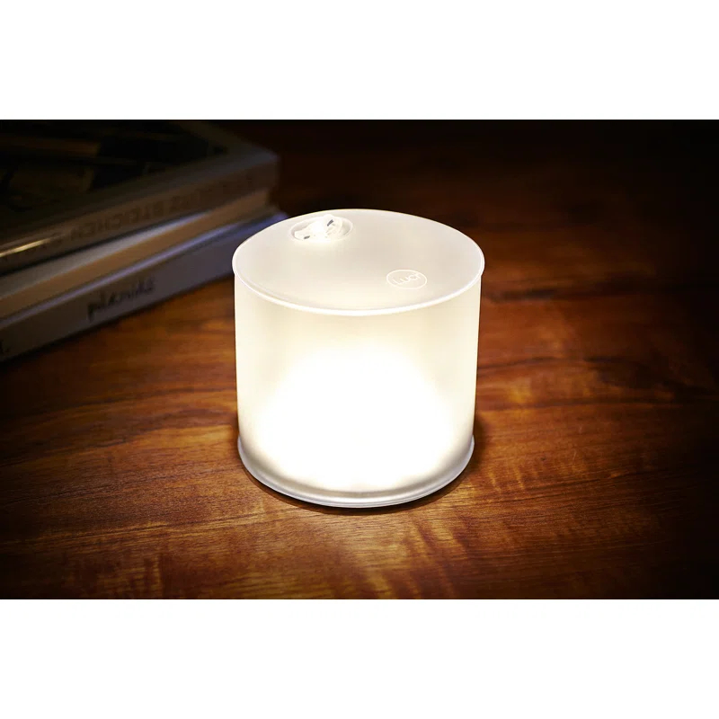 MPOWERD MPOWERD Luci Lux Solar Inflatable Rechargeable LED Lantern, 5", Waterproof, Shatterproof