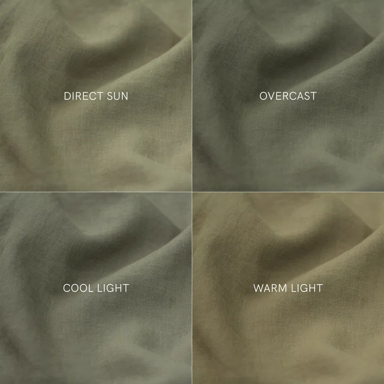 French Linen Box Stitch Quilt & Sham Set