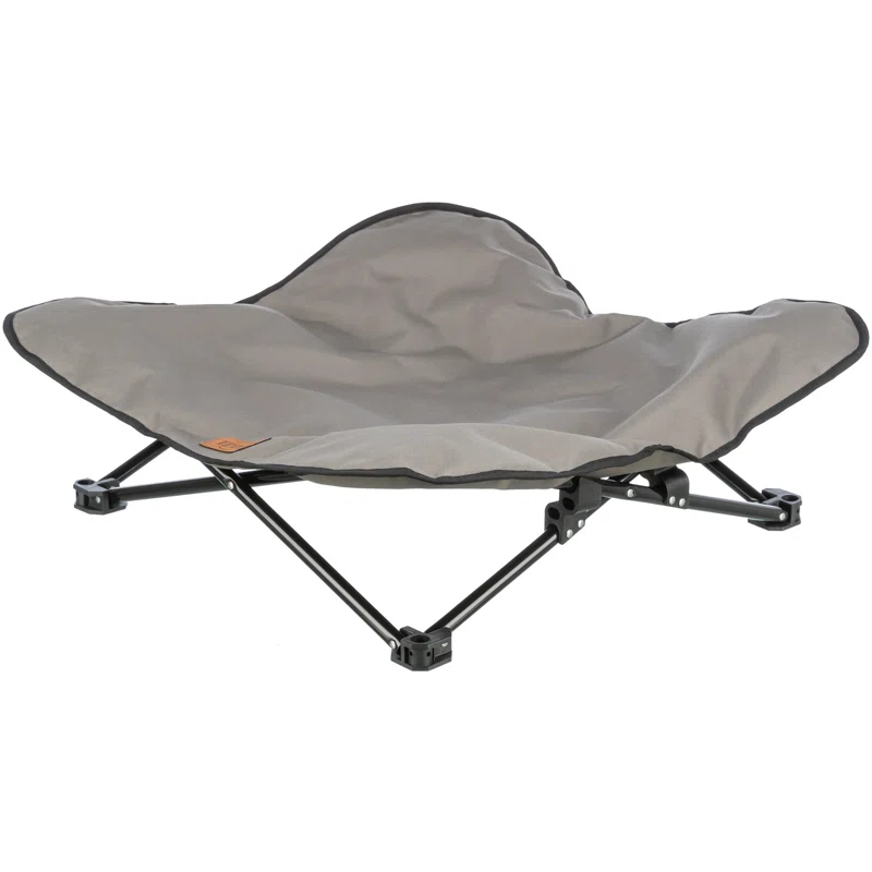 TRIXIE TRIXIE Camping Cot for Dogs, Elevated Dog Bed, Folding Padded Pet Bed, Raised Travel Lounger for Dogs