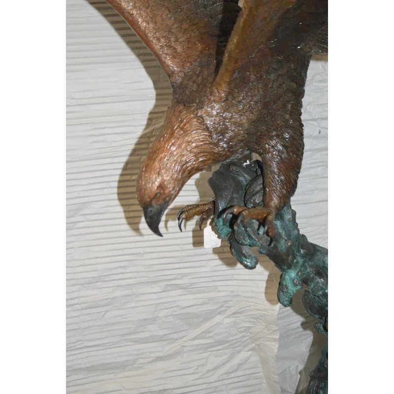 Nifao Statues Weather Resistant Metal Garden Statue