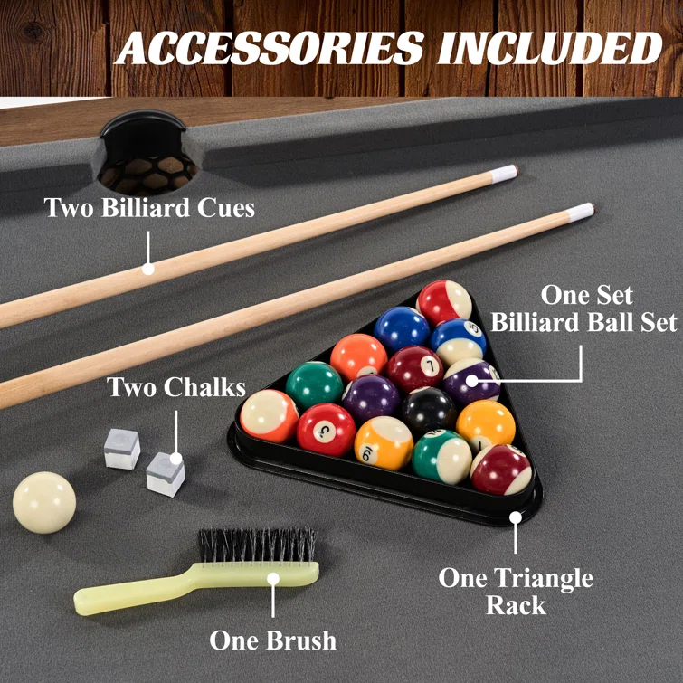 Barrington Billiards Company Barrington Billiards 5.5' Urban Drop Pocket Table with Accessories