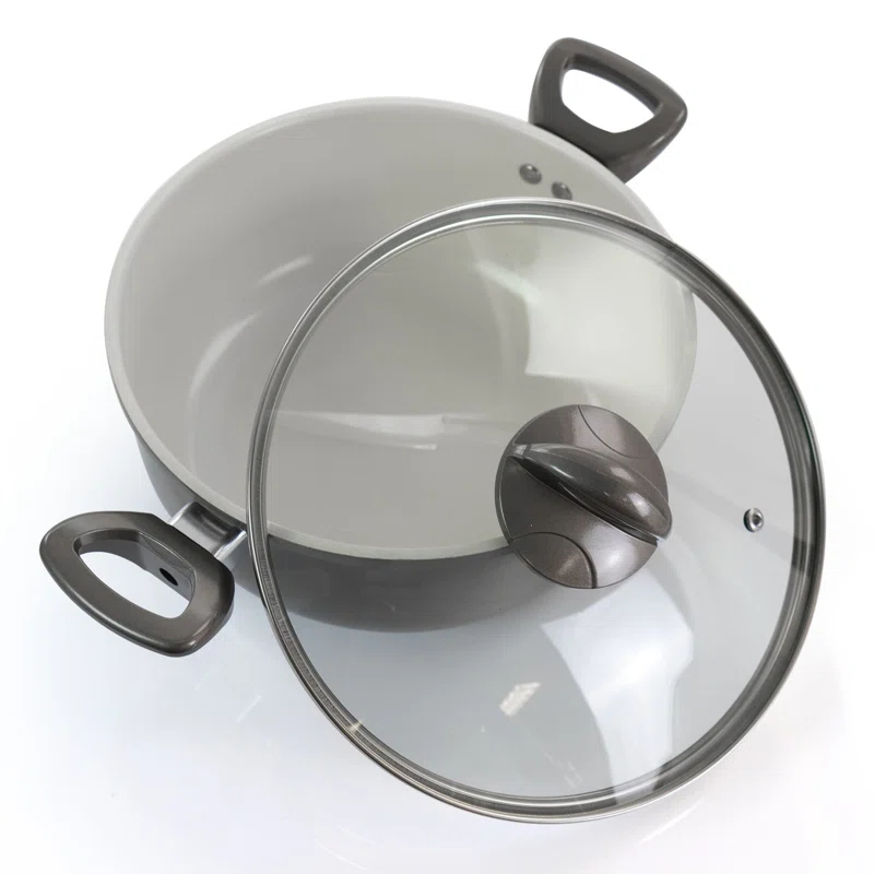 Gibson Home Gibson Home 7 Piece Aluminum Non Stick Cookware Set