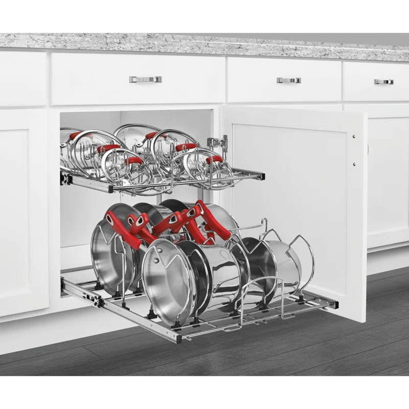 Rev-A-Shelf Rev-A-Shelf Pullout Cabinet Pot and Pan Organizer