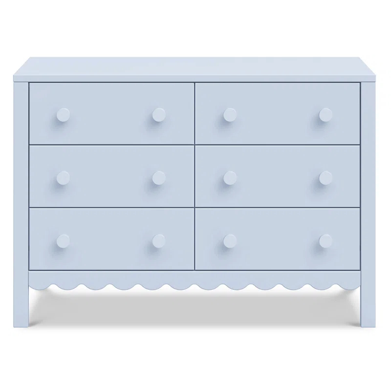 daVinci Sammy Scallop 6-Drawer Dresser