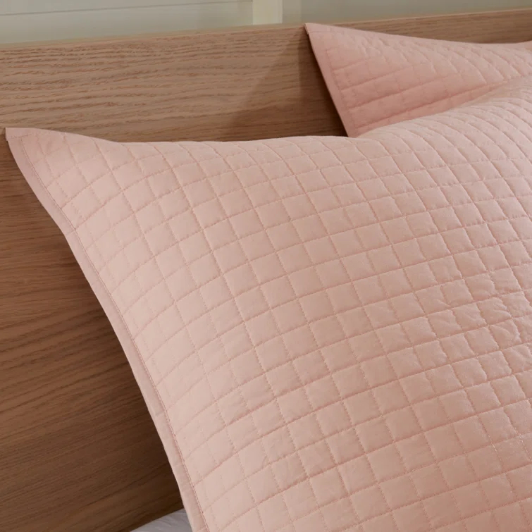 Intelligent Design Brooklyn Cotton Jacquard Comforter Set with Euro Shams and Throw Pillows
