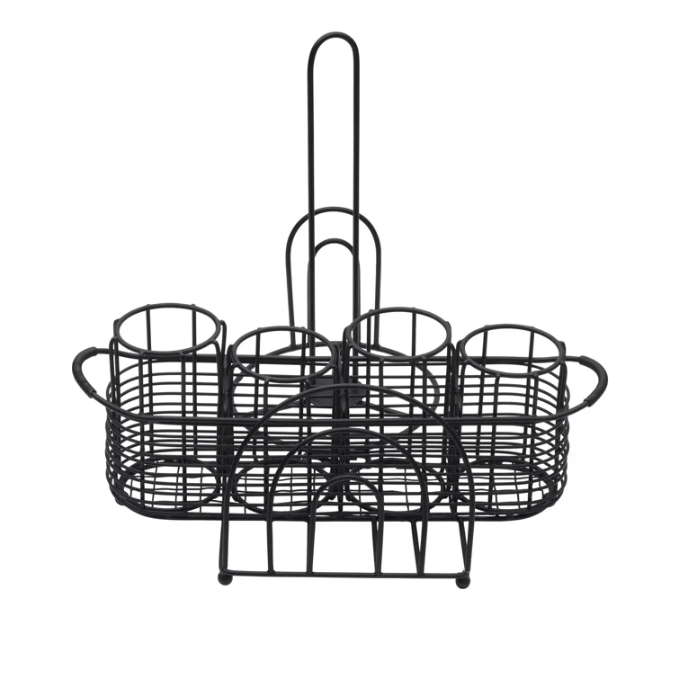 Gourmet Basics by Mikasa Gourmet Basics by Mikasa Gourmet Basics Art Deco Picnic Buffet Caddy with Paper Towel Holder