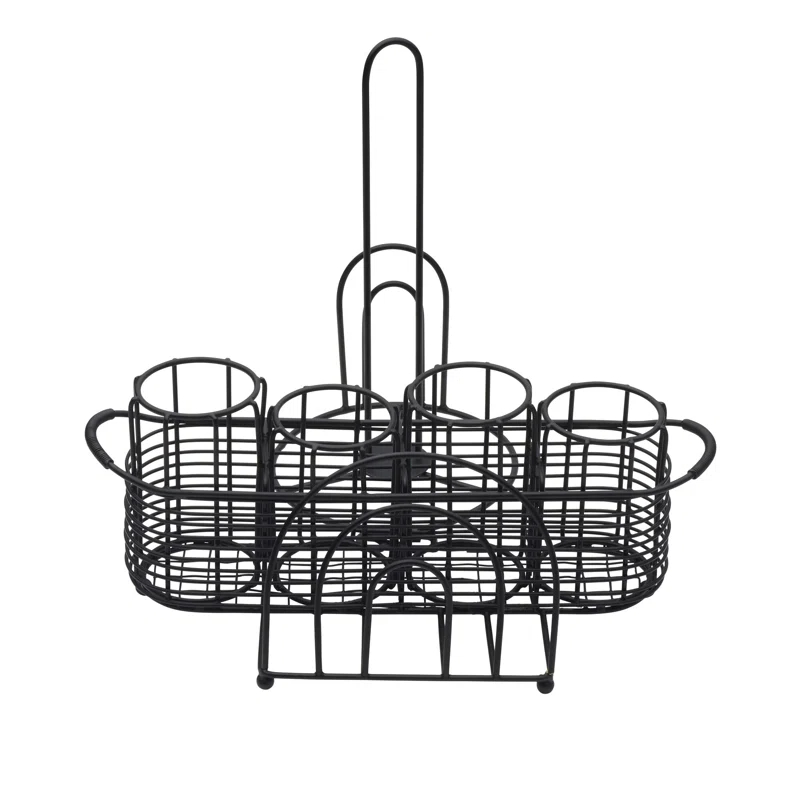 Gourmet Basics by Mikasa Gourmet Basics by Mikasa Gourmet Basics Art Deco Picnic Buffet Caddy with Paper Towel Holder