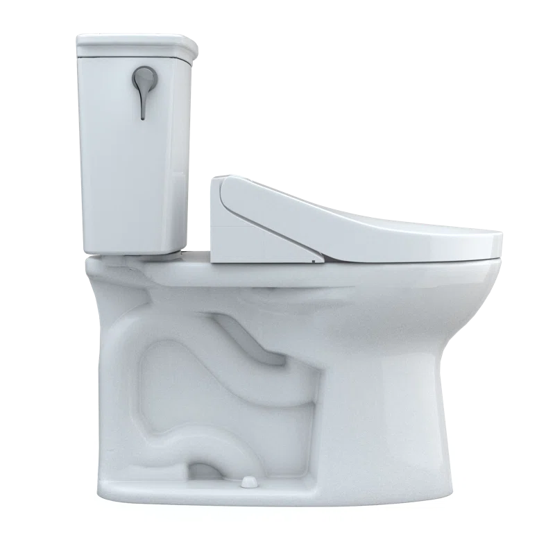 TOTO MW7863084CEG#01 Drake® 1.28 GPF (Water Efficient) Elongated Two-Piece Toilet with Tornado Flush (Seat Included)