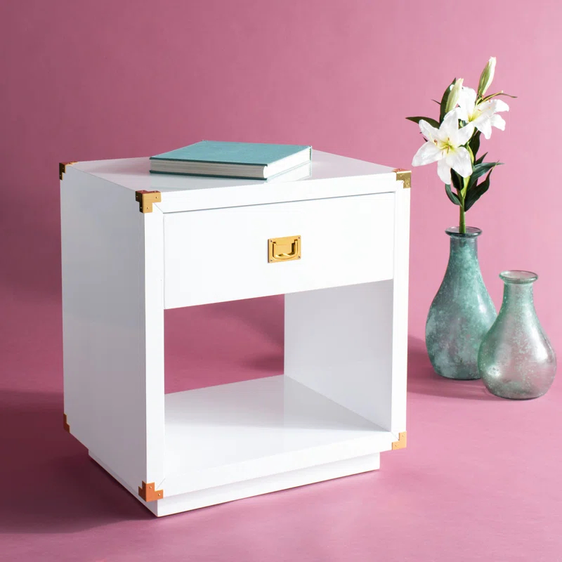 Safavieh Couture Lella End Table with Storage