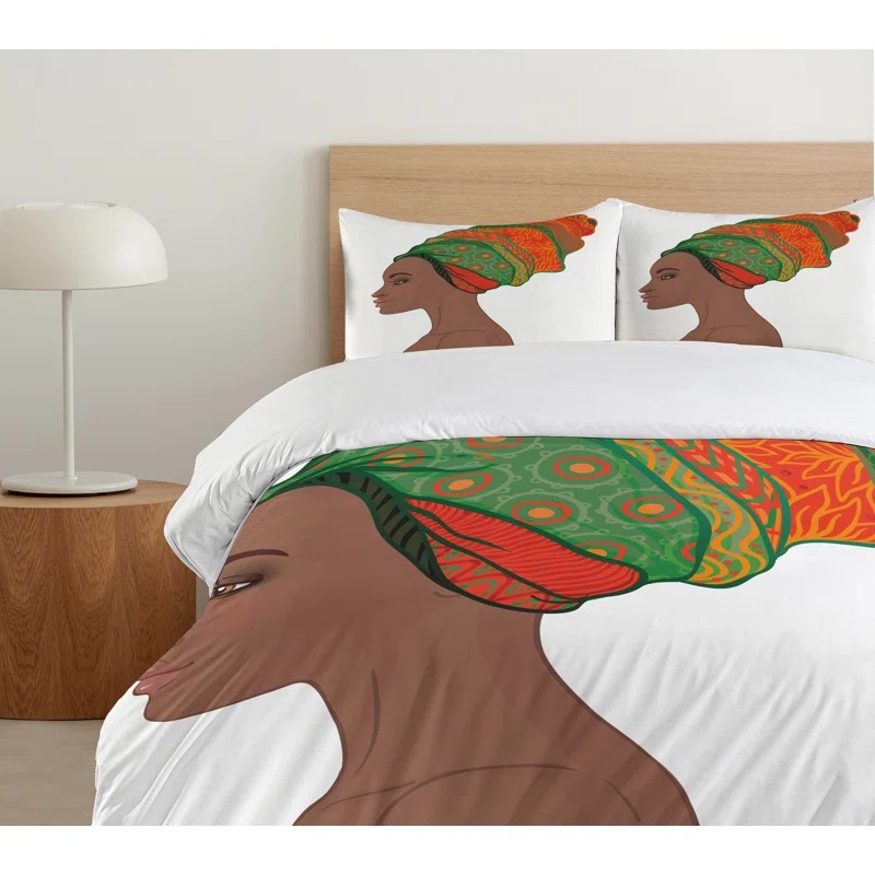 Ambesonne African Modern & Contemporary Duvet Cover Set