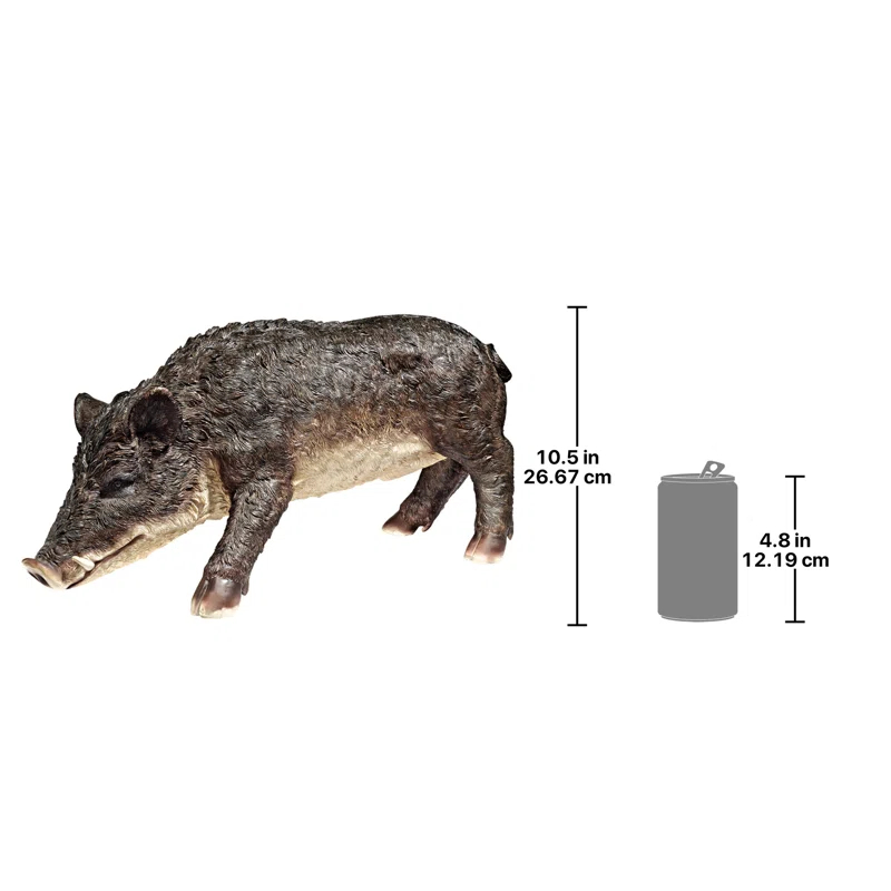 Design Toscano Razorback Wild Boar Statue