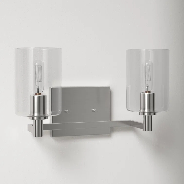 AllModern Haines 2-Light Dimmable Vanity Light & Reviews | AllModern