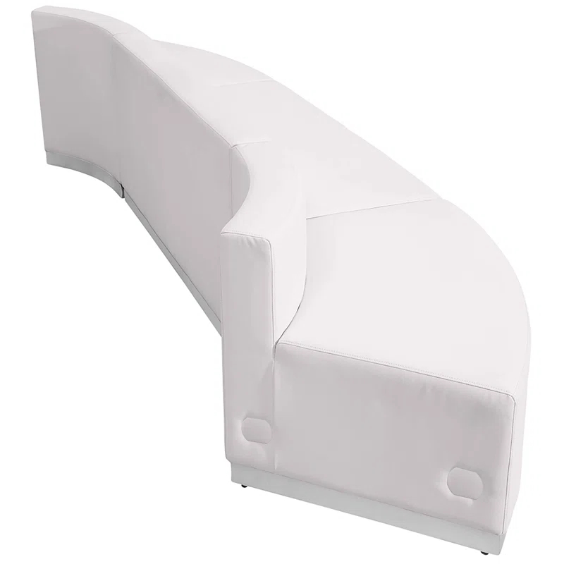 Flash Furniture HERCULES Alon Series LeatherSoft Reception Configuration, 3 Pieces