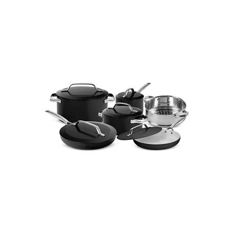 Gotham Steel Gotham Steel Modern Collection 11 Pc Cream Nonstick Cookware Set