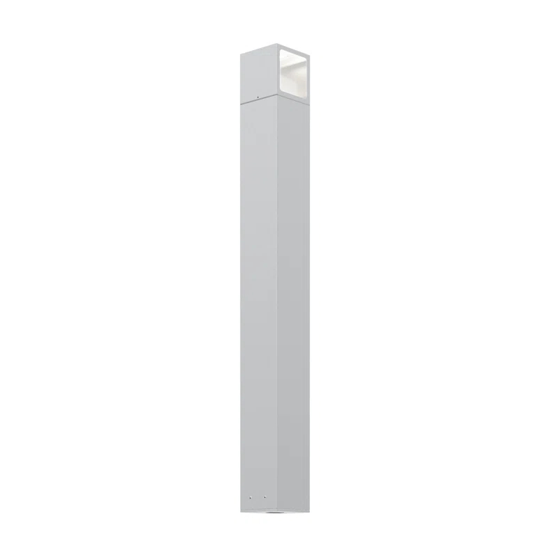 Orren Ellis Suher Integrated LED Metal Bollard Light